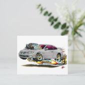 Carte Postale Voiture gris GTO 2004-06 (Debout devant)