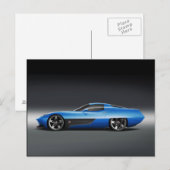 Carte Postale Voiture moderne 27 (Devant / Derrière)