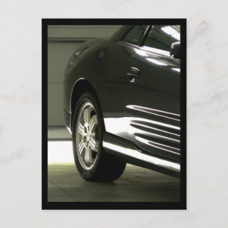 Carte Postale Voiture noire