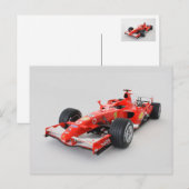 Carte Postale Voiture sport 31 (Devant / Derrière)