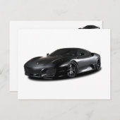 Carte Postale Voiture sport 32 (Devant / Derrière)