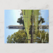 Carte Postale Voiture sur le campus (Dos)