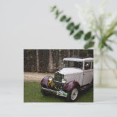 Carte postale Voiture Vintage (Debout devant)