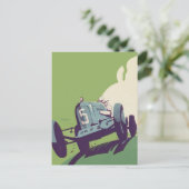 Carte Postale Voiture vintage (Debout devant)