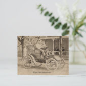 Carte Postale Voiture Vintage (Debout devant)
