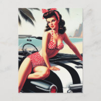 Voiture Vintage Classic Pin Up