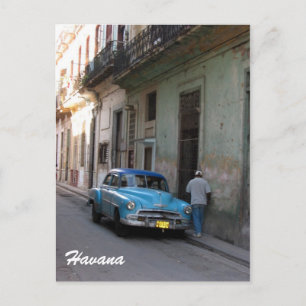 Carte Postale voiture vintage havana
