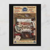 Carte Postale Voitures à compartiments Pullman et à travers les  (Devant)