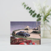 Carte Postale Voitures anciennes (Debout devant)