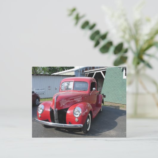 Carte Postale Voitures classiques (Debout devant)