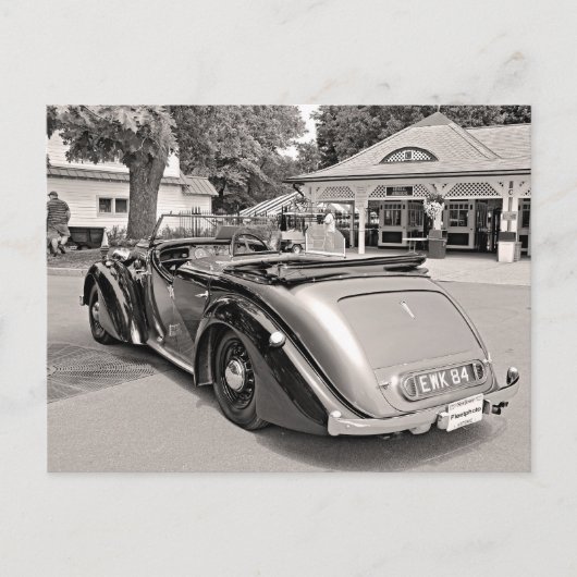 Carte Postale Voitures classiques à Saratoga (Devant)