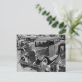 Carte Postale Voitures classiques Greensboro, Géorgie années 194 (Debout devant)