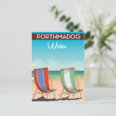 Carte Postale Voitures de chemin de fer vintage (Debout devant)