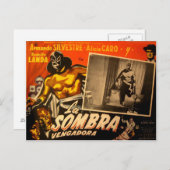 Carte Postale Voitures de lobby de héros masquées par Mexicain (Devant / Derrière)