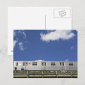 Carte Postale Voitures de métro (Devant / Derrière)