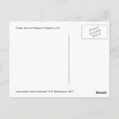 Carte postale : Voitures de train de Santa Fe à la (Dos)