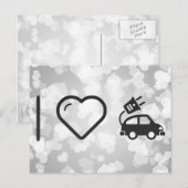 Carte Postale Voitures Électriques Cool (Devant / Derrière)