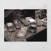 Carte Postale Voitures modèles (Devant)