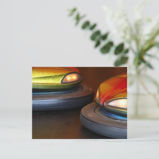 Carte Postale Voitures pare-chocs (Debout devant)