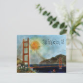 Carte Postale Voitures postales du San Francisco Golden Gate Bri (Debout devant)