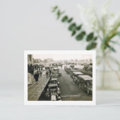 Carte Postale Voitures sur un dimanche occupé, Long Beach, NY Vi (Debout devant)