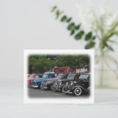 Carte postale Voitures Vintage ! (Debout devant)
