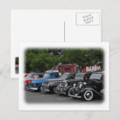 Carte postale Voitures Vintage ! (Devant / Derrière)