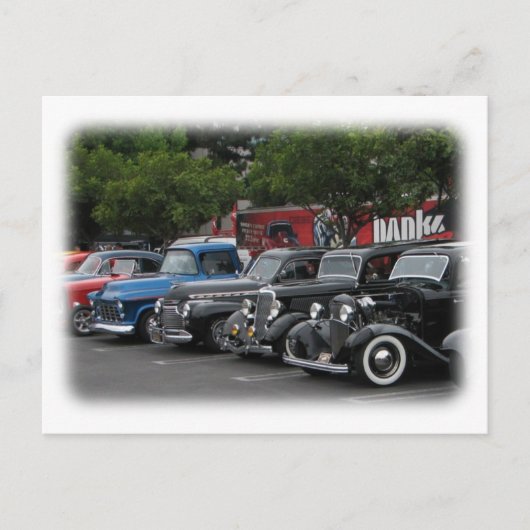 Carte postale Voitures Vintage ! (Devant)