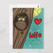 Carte Postale vol25- aimez qui vous êtes (Devant / Derrière)