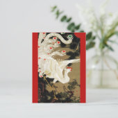 Carte Postale VOL AMOUR PHOENIX, Plumes, Coeurs Saint-Valentin (Debout devant)