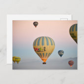 Carte Postale Vol de ballon Cappadocia (Devant / Derrière)
