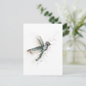 Carte Postale Vol de la libellule (Debout devant)