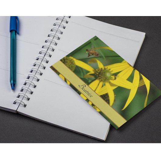 Carte Postale Vol de l'abeille à miel