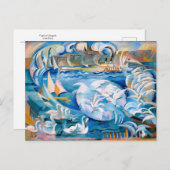 Carte Postale Vol de mouettes par Alice Bailly (Devant / Derrière)