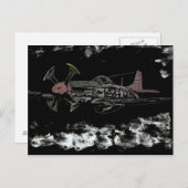 Carte Postale Vol de nuit Tuskegee (Devant / Derrière)