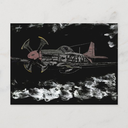 Carte Postale Vol de nuit Tuskegee (Devant)