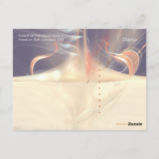 CARTE POSTALE VOL DES DIABLES DE FROST (Dos)