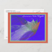 CARTE POSTALE VOL D'ÉTÉ KITE (Devant / Derrière)