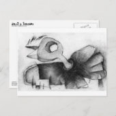 Carte Postale vol d'oiseau (Devant / Derrière)