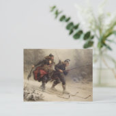 Carte Postale Vol du bébé roi (Debout devant)