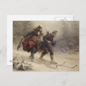 Carte Postale Vol du bébé roi (Devant / Derrière)