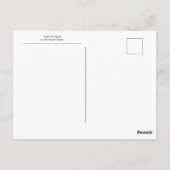 Carte Postale Vol en Egypte par Emmanuel Tzanes (Dos)