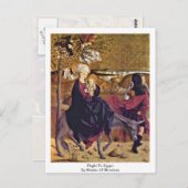 Carte Postale Vol En Egypte Par Maître De Mondsee (Devant / Derrière)