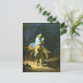 Carte Postale Vol en Egypte par Rembrandt (Debout devant)