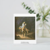 Carte Postale Vol En Egypte Par Rembrandt Van Rijn (Debout devant)