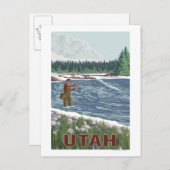 Carte Postale Vol FishermanUtah (Devant / Derrière)