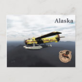 Carte Postale Vol Moose Aviation de Havilland DH3-C Otter (Devant)