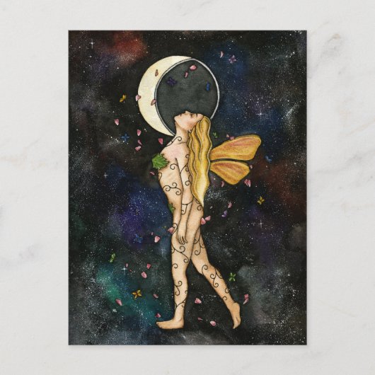 Carte Postale Vol par nuit (Devant)