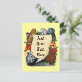 Carte Postale Vol Pigeon Soll (Debout devant)