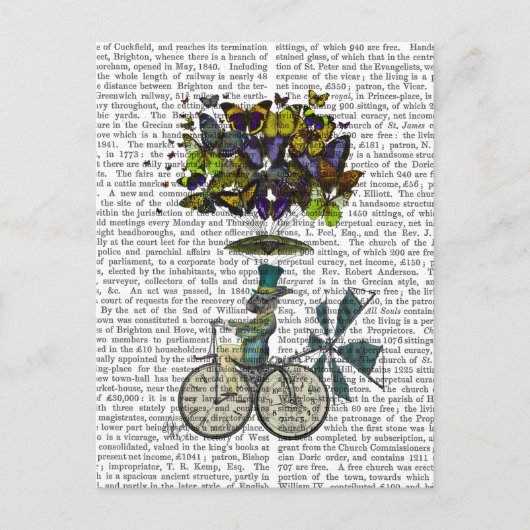 Carte Postale Vol temps Rabbit (Devant)